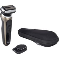 Braun Series 7 72-C1200s Trimmer Nero, Bronzo, Acciaio inox, Rasoio grigio/Nero, Nero, Bronzo, Acciaio inox, Pulsanti, Normale, LED, CA/Batteria, Batteria integrata