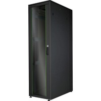 Digitus Armadio di rete Serie Unique - 600 x 1000 mm (L x P), IT armadio Nero, Rack indipendenti, 47U, 800 kg, Griglie, Nero