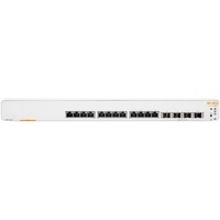 Hewlett Packard Enterprise Aruba Instant On 1960 12XGT 4SFP+ Gestito L2+ 10G Ethernet (100/1000/10000) 1U Bianco, Interruttore Gestito, L2+, 10G Ethernet (100/1000/10000), Full duplex, Montaggio rack, 1U
