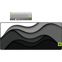 Sharkoon SKILLER SGK50 S3 Design Bundle D5, set grigio/Neon-verde