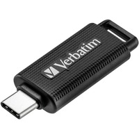 Verbatim Store 'n' Go unità flash USB 128 GB USB tipo-C 3.2 Gen 1 (3.1 Gen 1) Nero, Chiavetta USB Nero/grigio, 128 GB, USB tipo-C, 3.2 Gen 1 (3.1 Gen 1), Lamina di scorrimento, 4 g, Nero