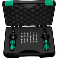 Wera Set di cacciaviti dinamometrici Kraftform 0,3-3,0Nm, Cacciavite Nero/Verde