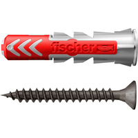 fischer Tassello DuoPower 8x40 S grigio chiaro/Rosso