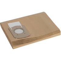 Bosch 2 605 411 062 accessorio e ricambio per aspirapolvere, Sacchetti per aspirapolvere Grigio, 5 pz