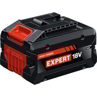 Bosch Expert Akku EXBA18V-80, Batteria Nero