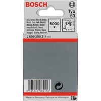 Bosch Graffette in filo sottile, tipo 53, Clip 