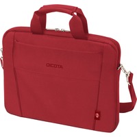 DICOTA Eco Slim Case BASE borsa per notebook 35,8 cm (14.1") Valigetta ventiquattrore Rosso rosso, Valigetta ventiquattrore, 35,8 cm (14.1"), Tracolla, 350 g