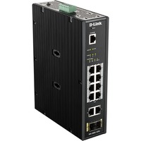 D-Link DIS-200G-12PS switch di rete Gestito L2 Gigabit Ethernet (10/100/1000) Supporto Power over Ethernet (PoE) Nero, Interruttore Gestito, L2, Gigabit Ethernet (10/100/1000), Supporto Power over Ethernet (PoE), Montaggio rack, Montabile a parete
