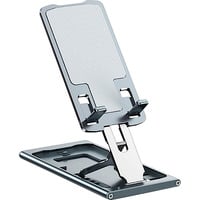 Inter-Tech Supporto per telefono cellulare e tablet MTS-105 titanio/grigio