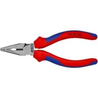 KNIPEX 0822145 pinza Pinze a becco lungo rosso/Blu, Pinze a becco lungo, Metallo, Plastica, Blu/Rosso, 14,5 cm, 145 g