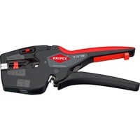 KNIPEX NexStrip utensile multifunzione per elettricista, Pinza stripper Nero/Rosso