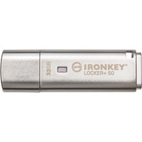 Kingston IronKey Locker+ 50 32 GB alluminio