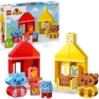 LEGO DUPLO Attività quotidiane: mangiare e andare a letto, Giochi di costruzione Set da costruzione, 1,5 anno/i, Plastica, 28 pz, 740 g