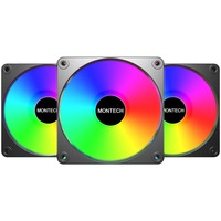 Montech GF120R V2 ARGB, Ventola Nero/Bianco