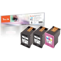 Peach PI300-892 cartuccia d'inchiostro 3 pz Compatibile Resa standard Ciano, Magenta, Giallo Resa standard, 6,2 ml, 7,5 ml, 200 pagine, 3 pz, Confezione multipla