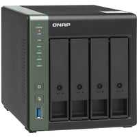 QNAP TS-431X3 NAS Tower Annapurna Labs Alpine AL-314 4 GB DDR3 0 TB QNAP Turbo System Nero Nero/grigio, NAS, Tower, Annapurna Labs, Alpine AL-314, 4 GB, DDR3