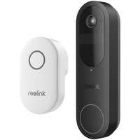 Reolink D340B w/ Chime + 64GB SD sistema per video-citofono 4 MP Nero, Campanello per porte 4 MP, 2048 x 2048 Pixel, CMOS, 25,4 / 3,11 mm (1 / 3.11"), 15 fps, 180°