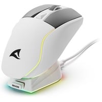 Sharkoon SKILLER SGM50W, Mouse da gioco bianco