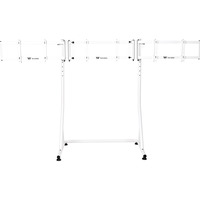 Thermaltake Triple Monitor Stand Pro Snow, Base per monitor bianco