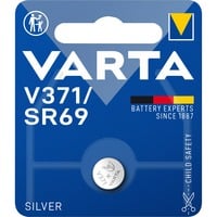 VARTA -V371 Batterie per uso domestico, Batteria Batteria monouso, SR69, Ossido d'argento (S), 1,55 V, 1 pz, 44 mAh