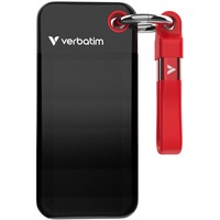 Verbatim Pocket SSD 2 TB USB tipo-C 3.2 Gen 2 (3.1 Gen 2) Nero, Rosso, Disco a stato solido Nero/Rosso, 2 TB, USB tipo-C, 3.2 Gen 2 (3.1 Gen 2), 1000 MB/s, 10 Gbit/s, Nero, Rosso