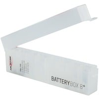 Ansmann 4000033 scatola batteria Trasparente, Contenitore batteria trasparente, Trasparente, 8x AA/AAA (CR123A,CR2)
