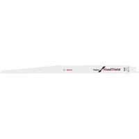 Bosch 2 608 654 763 lama per sega a gattuccio, sega a traforo e sega universale Lama per sega universale Bimetallo 5 pz Lama per sega universale, Truciolare, Epossidico, Plastica rinforzata con fibra di vetro, Metallo, Tubo, Profilato, Legno,..., Bimetallo, Acciaio inox, 4,3 mm, 25 cm
