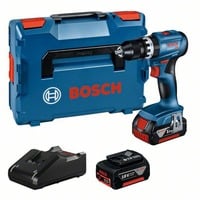 Bosch GSB 18V-45 1900 Giri/min Nero, Blu, Cordless blu/Nero, Cacciavite elettrico, Impugnatura a pistola, Nero, Blu, 1900 Giri/min, 500 Giri/min, 27000 IPM