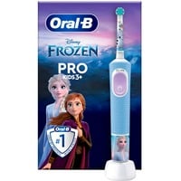 Braun Oral-B Vitality Pro 103 Kids Frozen, Spazzolino da denti elettrico celeste/Bianco