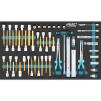 Hazet Set di inserti per chiavi a bussola per cacciavite 163-603/52, misura 4/3+, Set di strumenti 