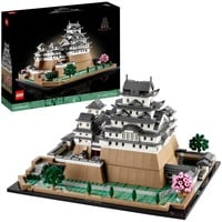 Architecture 21060 Castello di Himeji, Kit Modellismo Adulti, Collezione Monumenti, Albero Ciliegio in Fiore da Costruire, Giochi di costruzione