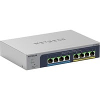 Netgear MS108TUP Non gestito L2 2.5G Ethernet (100/1000/2500) Supporto Power over Ethernet (PoE) Grigio, Interruttore grigio, Non gestito, L2, 2.5G Ethernet (100/1000/2500), Supporto Power over Ethernet (PoE)