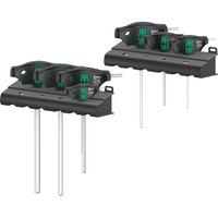 Wera 454/7 HF Set 1, Cacciavite Nero/Verde, 1,12 kg