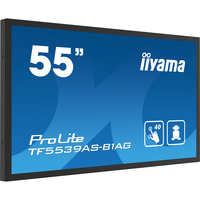 iiyama ProLite TF5539AS-B1AG, Public Display Nero (opaco)