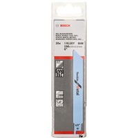 Bosch Lama per sega a gattuccio S 922 EF flessibile per metallo, 25 pezzi 