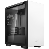 DeepCool MACUBE 110 WH Midi Tower Bianco bianco, Midi Tower, PC, Bianco, micro ATX, Mini-ITX, Acrilonitrile butadiene stirene (ABS), SPCC, Vetro temperato, Giocare