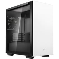 DeepCool MACUBE 110 WH Midi Tower Bianco, Chassis Tower bianco, Midi Tower, PC, Bianco, micro ATX, Mini-ITX, Acrilonitrile butadiene stirene (ABS), SPCC, Vetro temperato, Giocare