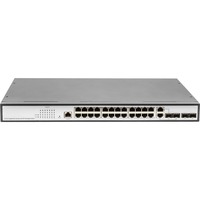 Digitus Switch livello 2 Gigabit Ethernet, 24 porte, 2 porte RJ45/SFP-combo + 2 porte uplink SFP 24 porte, 2 porte RJ45/SFP-combo + 2 porte uplink SFP, Gestito, L2, Gigabit Ethernet (10/100/1000), Montaggio rack
