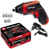 EINHELL TE-SD 3,6/1 Li Nero, Rosso rosso/Nero, 6/1 Li, Portainserto magnetico, Nero, Rosso, 4,5 Nm, 6,35 mm, Batteria, 3,6 V