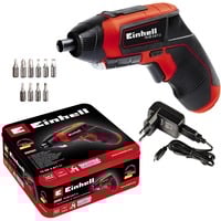 EINHELL TE-SD 3,6/1 Li Nero, Rosso, Cacciavite rosso/Nero, 6/1 Li, Portainserto magnetico, Nero, Rosso, 4,5 Nm, 6,35 mm, Batteria, 3,6 V