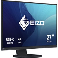 EIZO FlexScan EV2740S-BK Monitor PC 68,6 cm (27") 3840 x 2160 Pixel 4K Ultra HD LCD Nero, Monitor LED Nero, 68,6 cm (27"), 3840 x 2160 Pixel, 4K Ultra HD, LCD, 6 ms, Nero