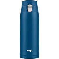 Emsa Light Mug 400 ml Blu, Tazza termica blu scuro, Blu, Acciaio inox, Polipropilene (PP), 400 ml, 6,6 cm, 196 mm