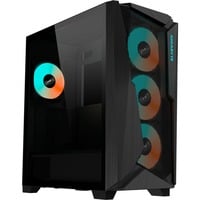 GIGABYTE C301 GLASS Midi Tower Nero, Chassis Tower Nero, Midi Tower, PC, Nero, ATX, EATX, micro ATX, Mini-ITX, Vetro, Plastica, Acciaio, Gaming