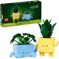 Botanicals 10349 Piantine Felici Giocattolo, Kit Arti e Mestieri con 2 Piante Artificiali e 2 Vasi per Bambini da 9+, Giochi di costruzione