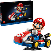 LEGO Super Mario 72037 Mario Kart: Mario e Kart Standard, Personaggio Nintendo da Esposizione e Modellino di Auto per Fan del Videogioco, Giochi di costruzione Personaggio Nintendo da Esposizione e Modellino di Auto per Fan del Videogioco, Set da costruzione, 18 anno/i, Plastica, 1972 pz, 2,54 kg