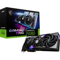 MSI GAMING GEFORCE RTX 5080 16G TRIO OC scheda video NVIDIA 16 GB GDDR7, Scheda grafica GeForce RTX 5080, 16 GB, GDDR7, 256 bit, 7680 x 4320 Pixel, PCI Express x16 5.0