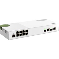 QNAP QSW-M2108-2C switch di rete Gestito L2 2.5G Ethernet (100/1000/2500) Grigio, Bianco, Interruttore Gestito, L2, 2.5G Ethernet (100/1000/2500), Full duplex