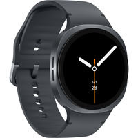 Samsung Galaxy Watch 8 3,81 cm (1.5") AMOLED 44 mm Digitale 480 x 480 Pixel Touch screen Grafite Wi-Fi GPS (satellitare), Smartwatch grigio scuro, 3,81 cm (1.5"), AMOLED, Touch screen, 32 GB, GPS (satellitare), 34 g