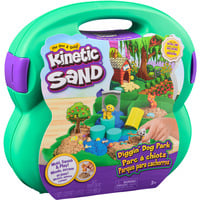 Spin Master Kinetic Sand, Parco Giochi dei Cuccioli, 680 g di Sabbia, 3 Accessori Multiuso a Forma di Cagnolino, 2 Attrezzi per la Sabbia, Comoda Valigetta, Giocattoli per Bambini e Bambine, 3+ anni, Gioco di sabbia Kinetic Sand , Parco Giochi dei Cuccioli, 680 g di Sabbia, 3 Accessori Multiuso a Forma di Cagnolino, 2 Attrezzi per la Sabbia, Comoda Valigetta, Giocattoli per Bambini e Bambine, 3+ anni, Sabbia cinetica per bambini, 3 anno/i, Plastica, Multicolore