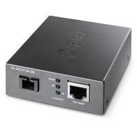 TL-FC111A-20 convertitore multimediale di rete 100 Mbit/s Modalit singola Nero